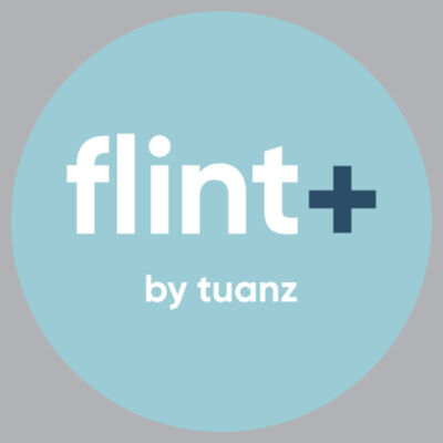 FLINT+ Womens Zip Front Hoodie in 2 colours Design